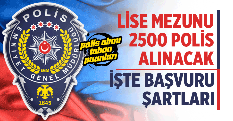 Lise Mezunu Polis Alimlari 2020