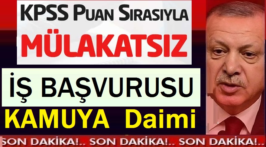 Karabük Üniversitesi GÜNCEL ve SINAVSIZ 4/B sözleşmeli personel alımı